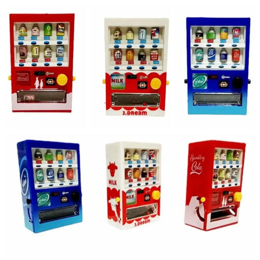 Educational Toys 1: 12 Doll House Simulation Drinks Vending Machine Educational Mini Interesting Decoration Children Gift