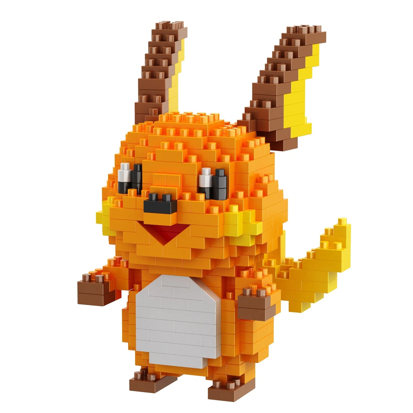 Pokemon 81 Style Pokemon Blocks Building Blocks Kawaii Cartoon Picachu Animal Mini Model Education Game Graphics Pokemon Toys