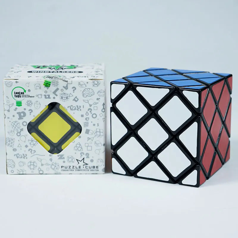 [JudyCube] LanLan Cubes Strange Shape Special Magic Cube Education Learnning Lanlan Cubo Magico Toys For Children Kids Gift