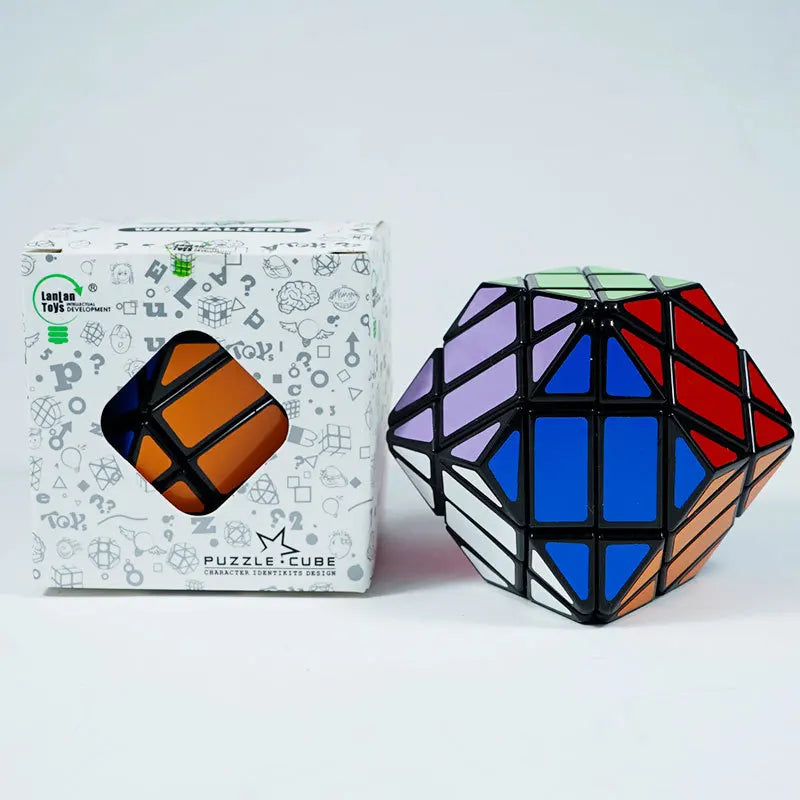 [JudyCube] LanLan Cubes Strange Shape Special Magic Cube Education Learnning Lanlan Cubo Magico Toys For Children Kids Gift