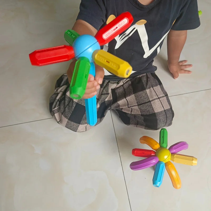 Educational toys magnetic building blocks space imagining magnetic building building kids toys holiday gifts