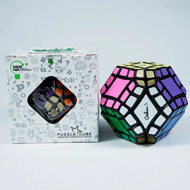 [JudyCube] LanLan Cubes Strange Shape Special Magic Cube Education Learnning Lanlan Cubo Magico Toys For Children Kids Gift