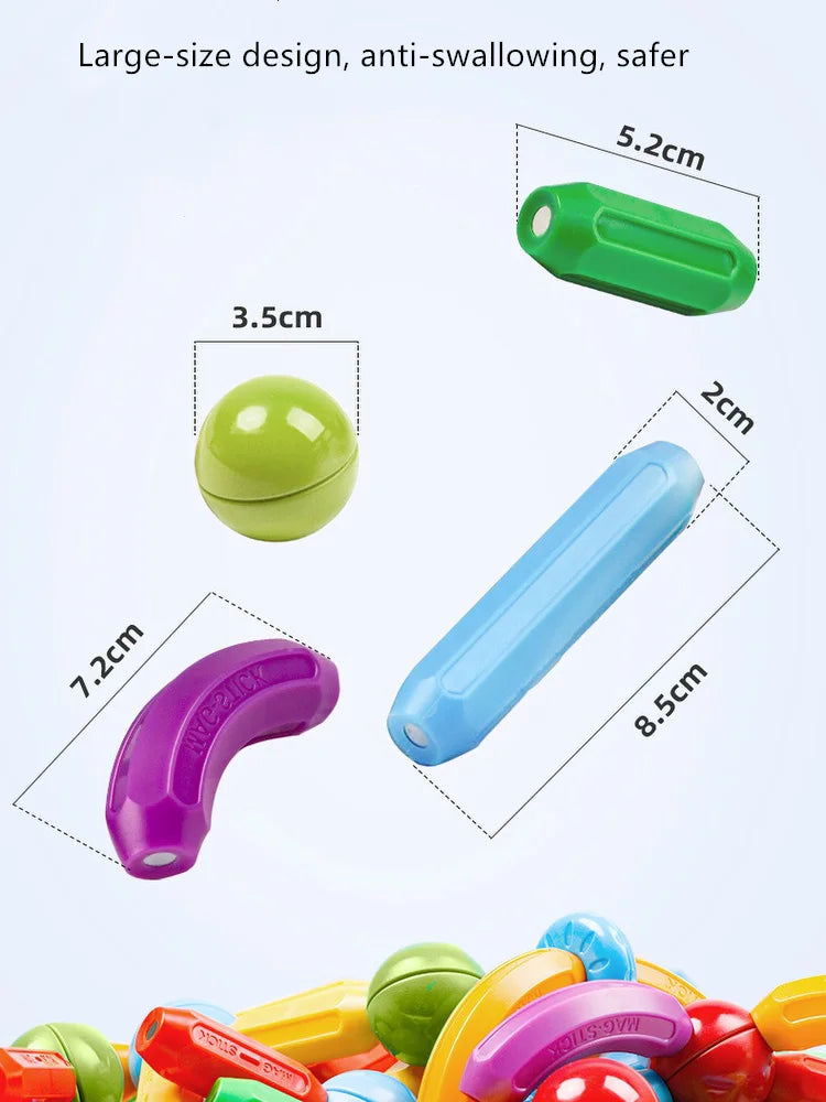 Educational toys magnetic building blocks space imagining magnetic building building kids toys holiday gifts