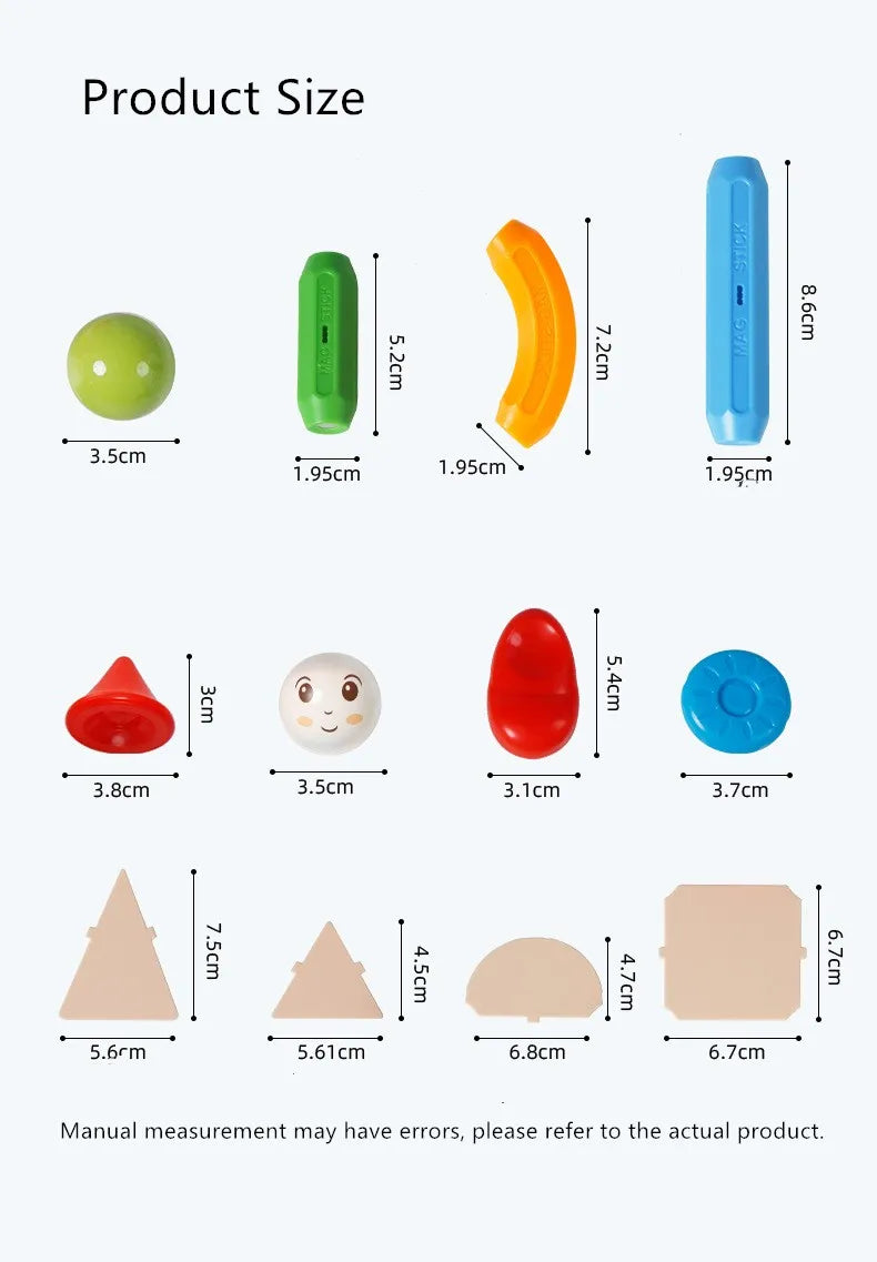 Educational toys magnetic building blocks space imagining magnetic building building kids toys holiday gifts