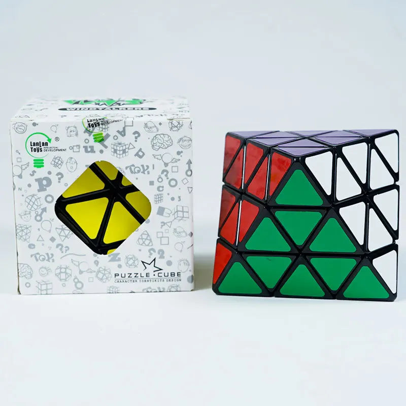 [JudyCube] LanLan Cubes Strange Shape Special Magic Cube Education Learnning Lanlan Cubo Magico Toys For Children Kids Gift