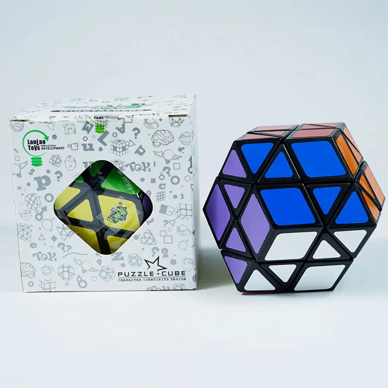 [JudyCube] LanLan Cubes Strange Shape Special Magic Cube Education Learnning Lanlan Cubo Magico Toys For Children Kids Gift