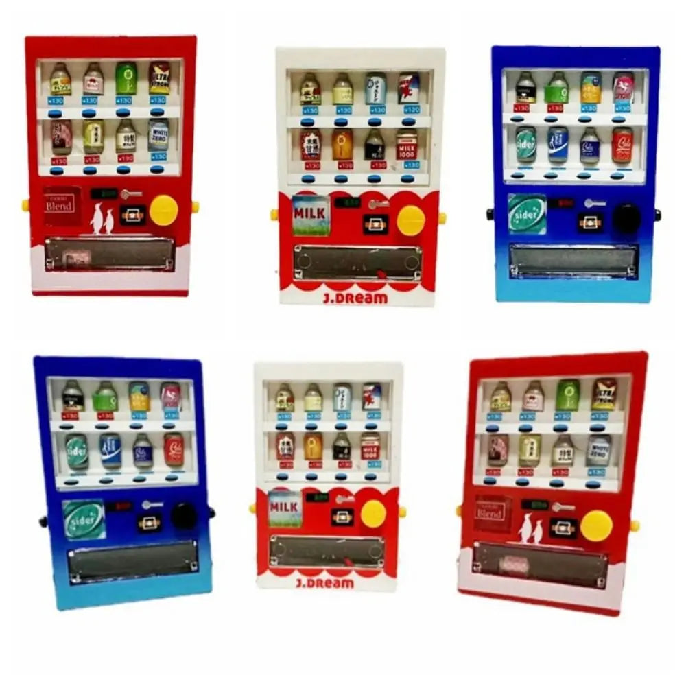 Educational Toys 1: 12 Doll House Simulation Drinks Vending Machine Educational Mini Interesting Decoration Children Gift