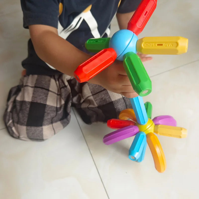 Educational toys magnetic building blocks space imagining magnetic building building kids toys holiday gifts