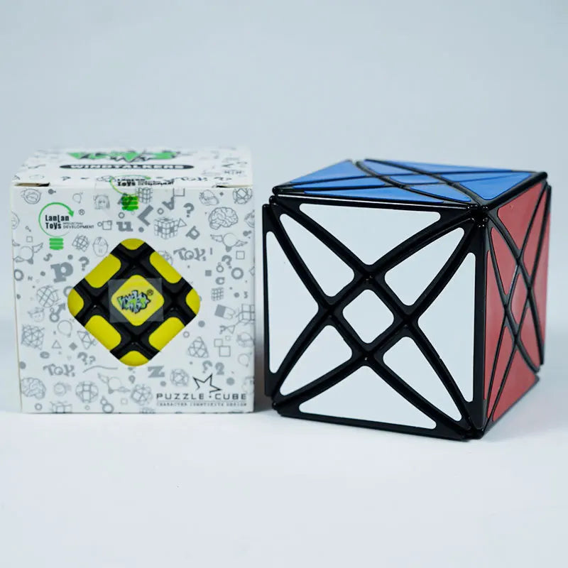 [JudyCube] LanLan Cubes Strange Shape Special Magic Cube Education Learnning Lanlan Cubo Magico Toys For Children Kids Gift