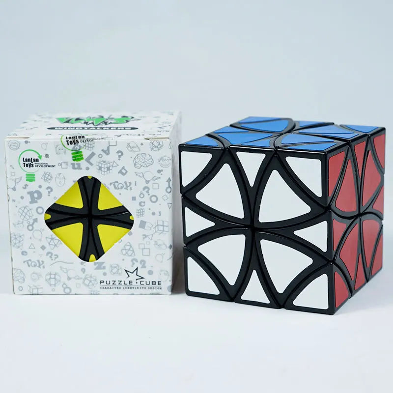 [JudyCube] LanLan Cubes Strange Shape Special Magic Cube Education Learnning Lanlan Cubo Magico Toys For Children Kids Gift