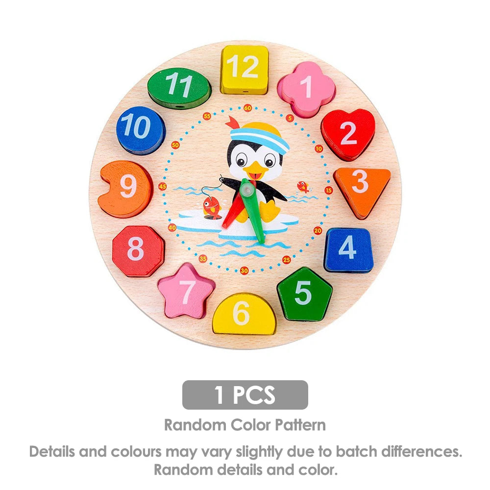 Early Education Educational Toys Montessori Wooden Toys for Boy Girl Gift Kids Development Games Wood Puzzle Learning Toy