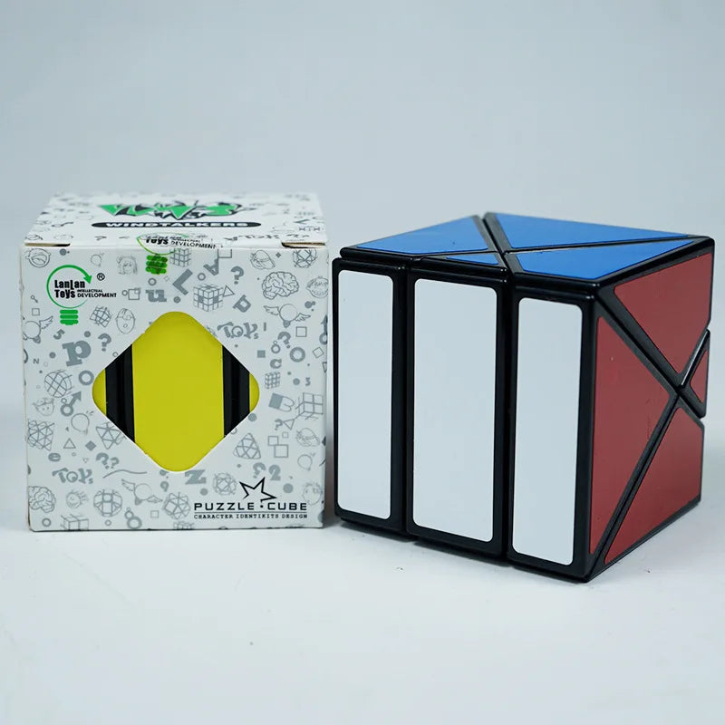 [JudyCube] LanLan Cubes Strange Shape Special Magic Cube Education Learnning Lanlan Cubo Magico Toys For Children Kids Gift